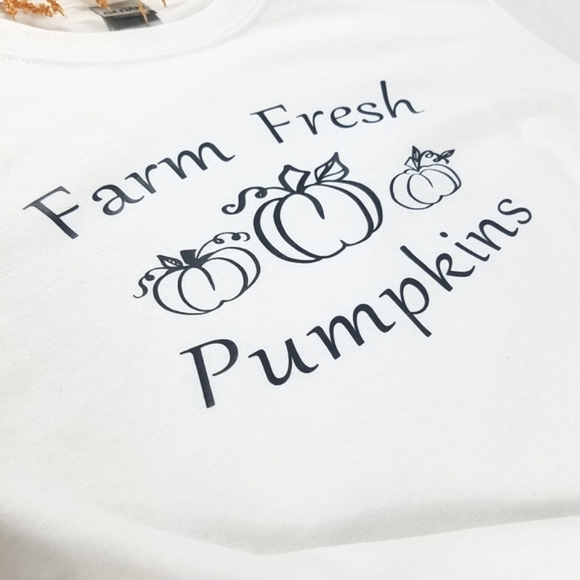 Farm Fresh Pumpkins Unisex T Shirt - Picture 3 of 4